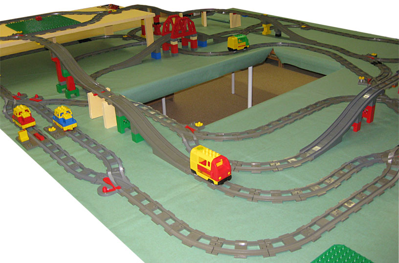 Fun railway layout